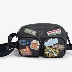 Loungefly Disney Pixar Cars Radiator Springs Patches Crossbody